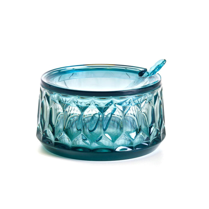 Kartell 01583E4 1583 Zuccheriera Jellies Family Zuckerdose, Durchgefärbtes oder transparentes thermo