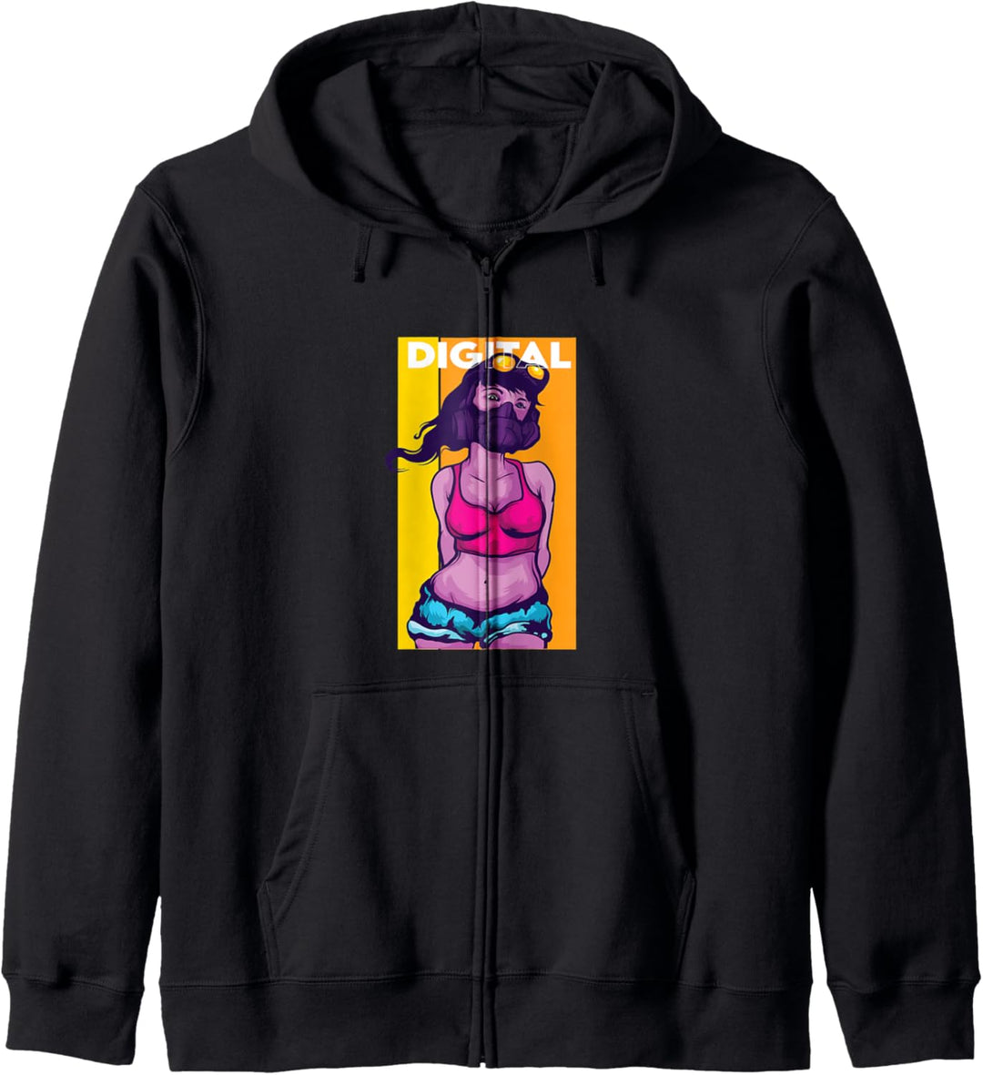 Goth Punk Mädchen Gasmaske Grunge Geschenk Kapuzenjacke