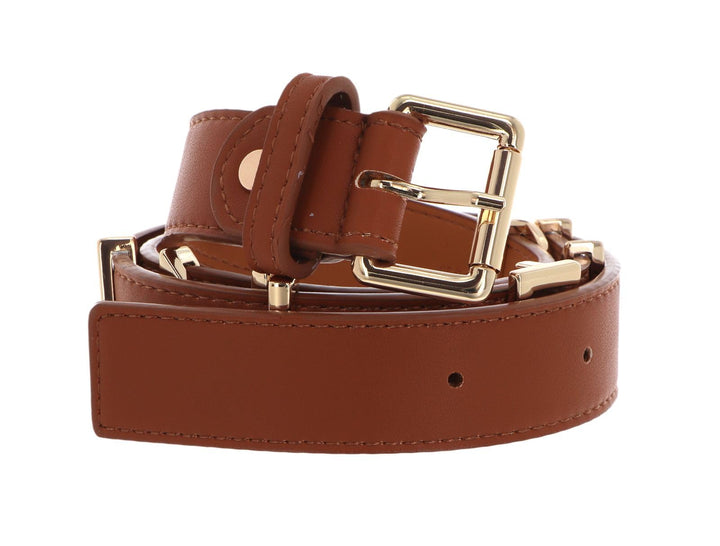 Valentino Damen Emma Winter Gürtel S Leder / Gold, S Leder / Gold