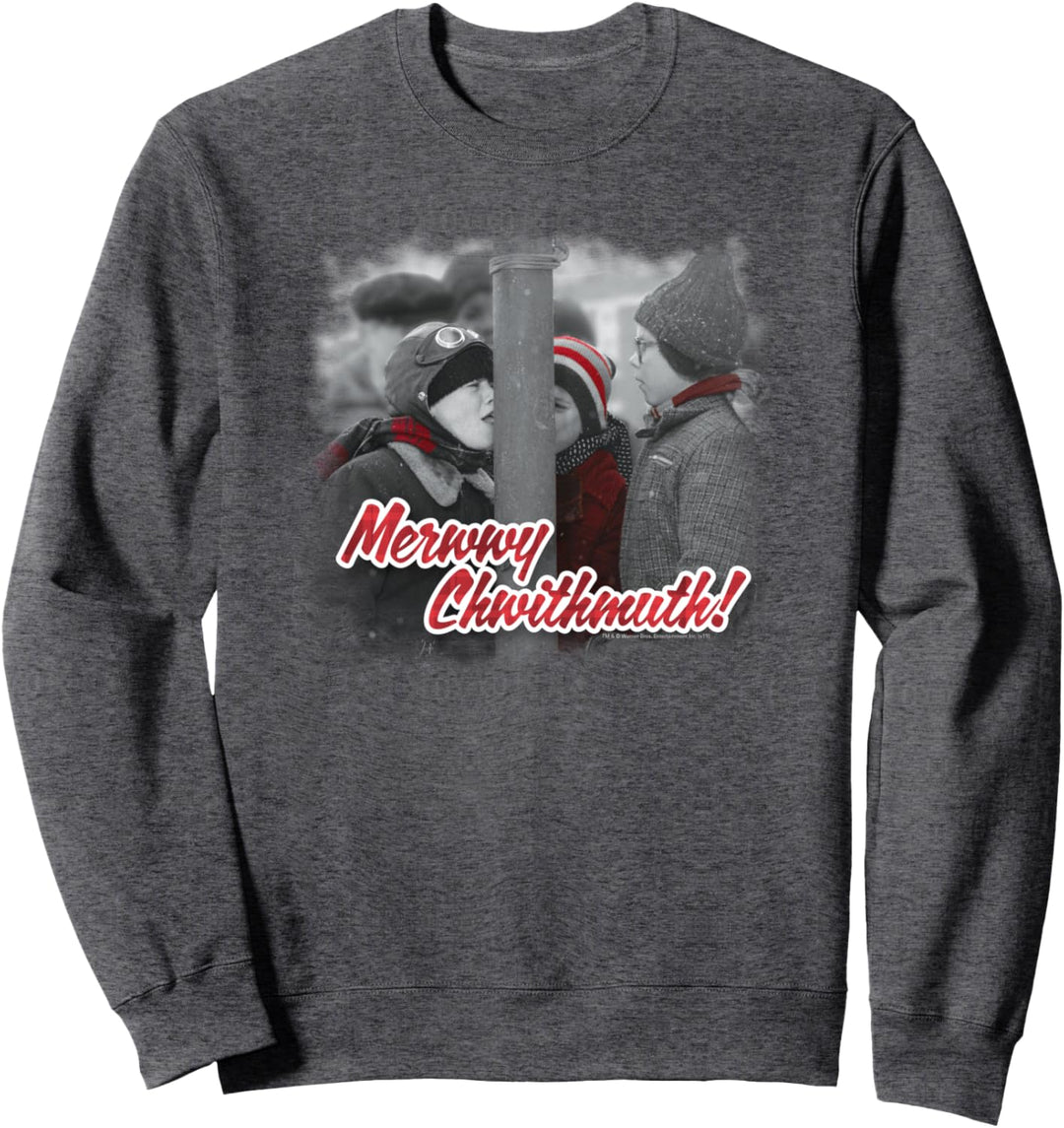A Christmas Story Merwwy Chwithmuth Weihnachten Sweatshirt