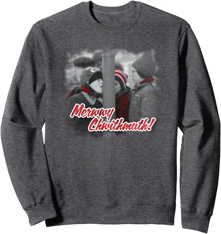 A Christmas Story Merwwy Chwithmuth Weihnachten Sweatshirt