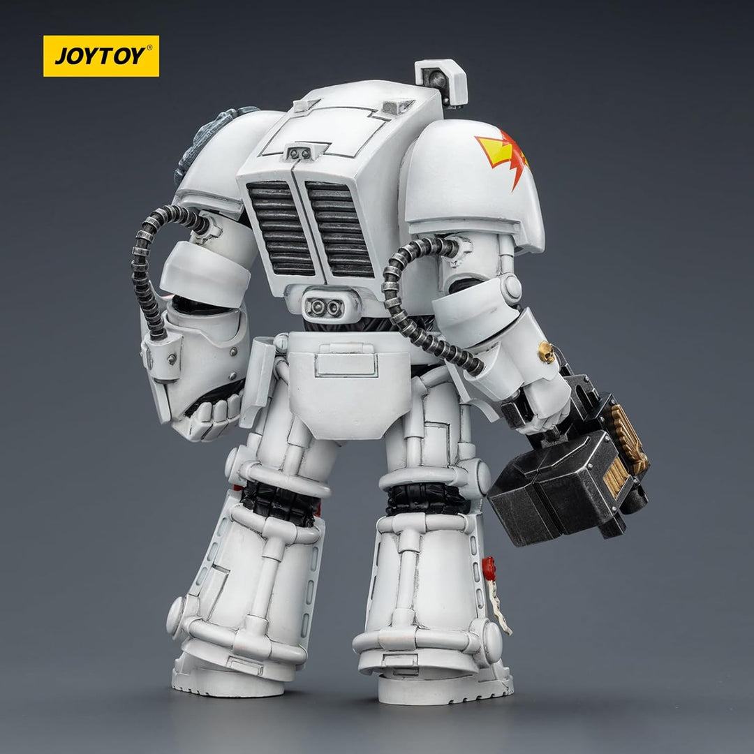 JOYTOY Warhammer 40K White Scars Terminator 2 with Power Fist and Storm Bolter 1/18 Action Figur，Sam