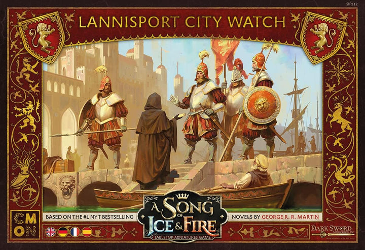 CMON | A Song of Ice & Fire – Stadtwache von Lennishort | Erweiterung | Tabletop | 2 Spieler | Ab 14