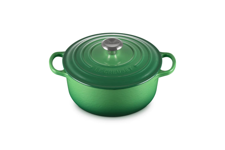 Le Creuset Signature Gusseisen-Bräter mit Deckel, Ø 20 cm, Rund, Für alle Herdarten und Induktion ge