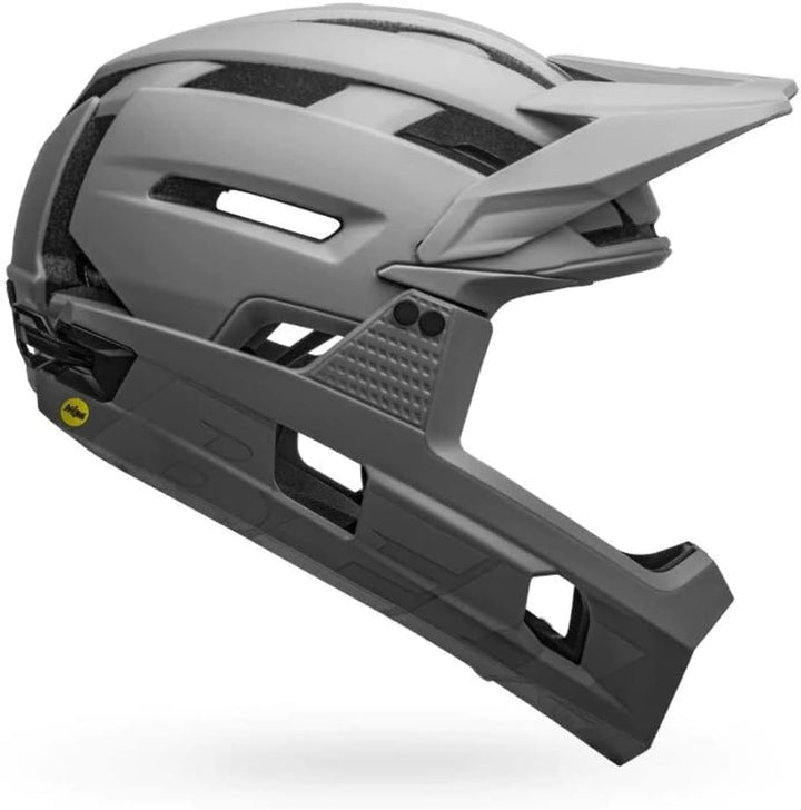 BELL Herren Super Air Helm L Matte Black/White Fasthouse, L Matte Black/White Fasthouse