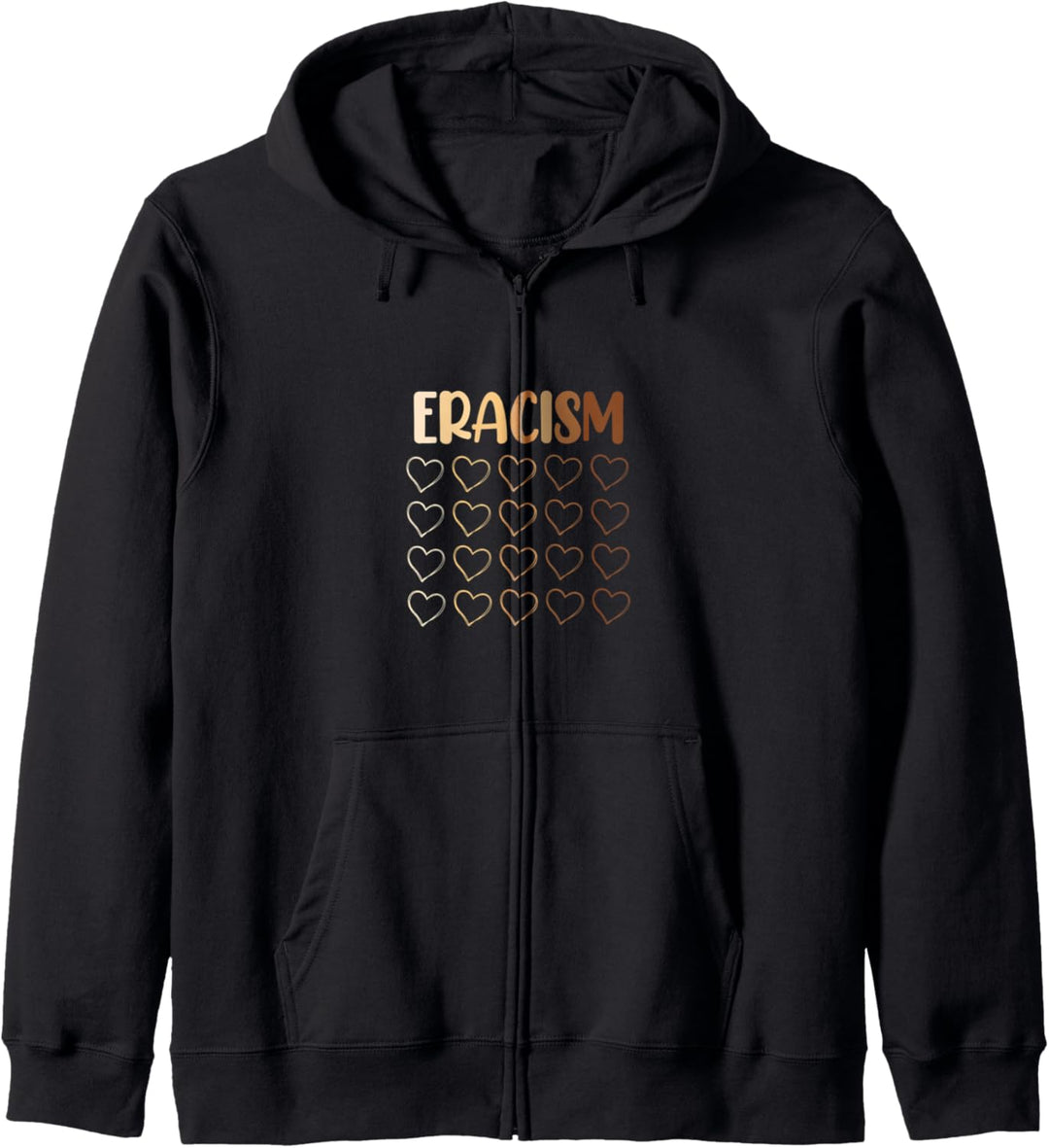 Rassismus - Rassismus auslöschen Anti-Rassismus Kapuzenjacke