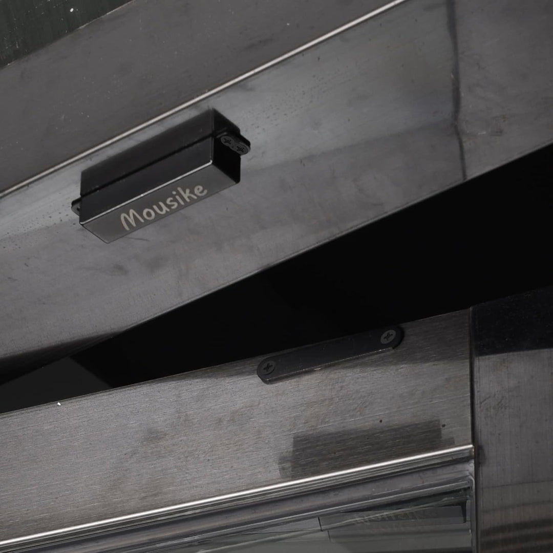 Mousike Magnetischer Türverschluss Heavy Duty 40KG Edelstahl-Türmagnete mit starkem Magnet für Küche
