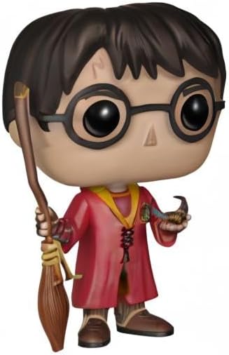 Funko Pop! Vinyl: Harry Potter: Quidditch Harry - Vinyl-Sammelfigur - Geschenkidee - Offizielle Hand