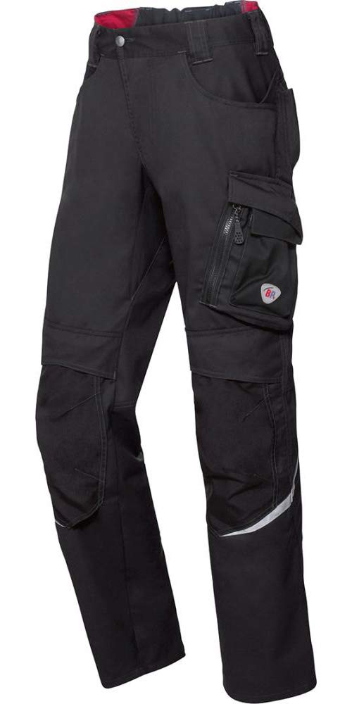 BP 1998-570-0032 Arbeitshose mit Kniepolstertaschen - Schlanke Silhouette - Elastischer Rückengurt -