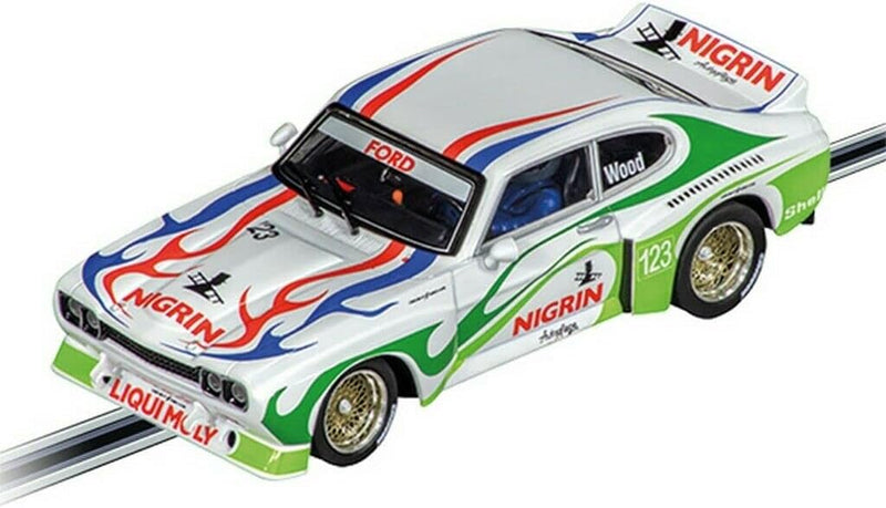 Carrera DIGITAL 132 Ford Capri RS 3100 "R.Wood, No.123" Auto für Autorennbahn Set für Erwachsene & K