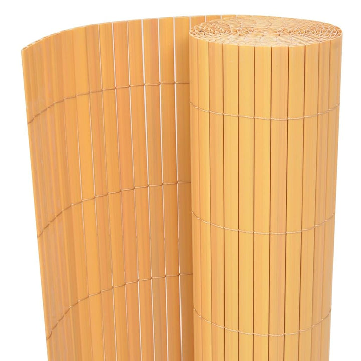 vidaXL Gartenzaun Doppelseitig Sichtschutzzaun Windschutz Sichtschutzmatte Sichtschutz Zaun Balkon G