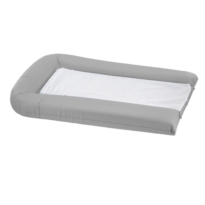 DOMIVA Wickelauflage PVC mit 2 abnehmbaren Schwämmen, Perlgrau