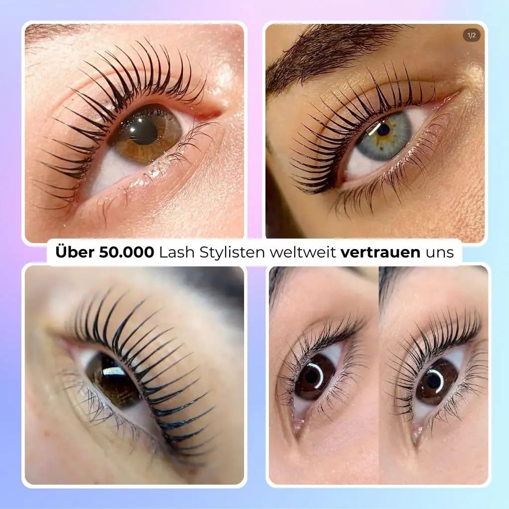 AURA Monaco | Korean Lash &amp; Brow Lift Lotions Step 1 &amp; 2 – je 10 ml – Cysteamin-Formel, TGA-frei – a
