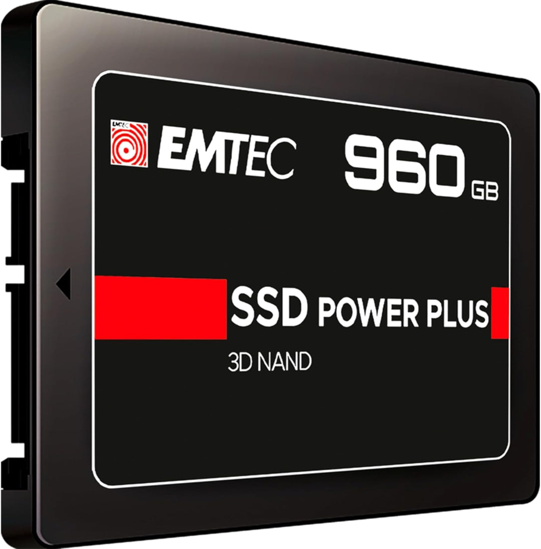 Emtec ECSSD960GX150 960 GB Interne SSD Power Plus 3D NAND