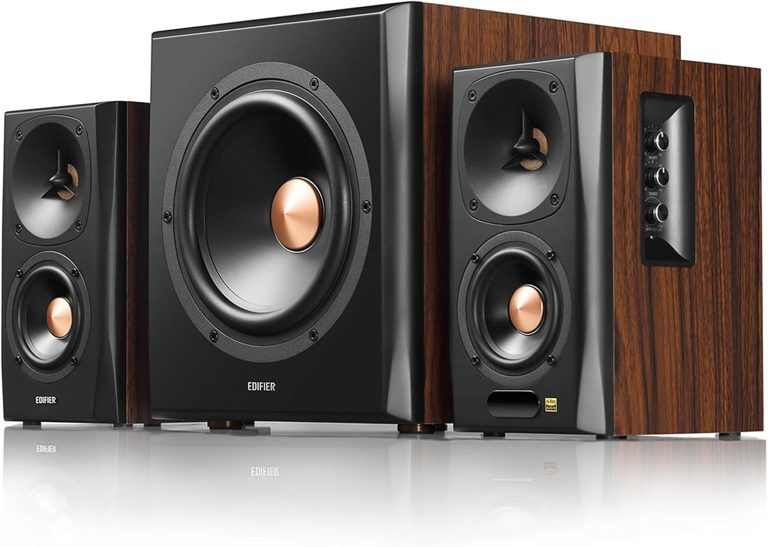 Edifier S360DB 2.1 Regellautsprecher und Subwoofer Lautsprechersystem Bluetooth V5.1 aptX kabelloser