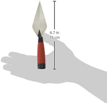 6 X 2 1/2 London Muster Spitzkelle-Durasoft Griff 15.2 cm, 15.2 cm