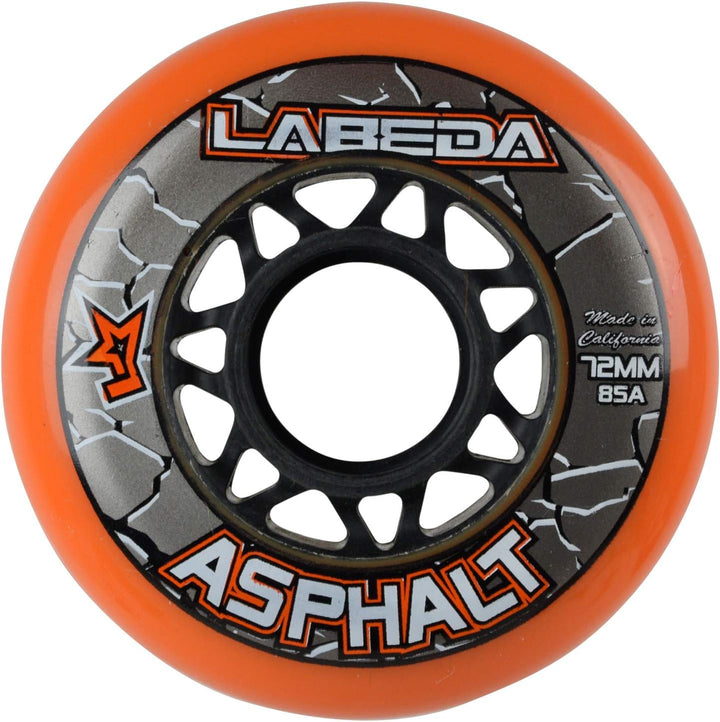 Labeda Asphalt Outdoor Inline Hockeyrollen 72mm, 72mm