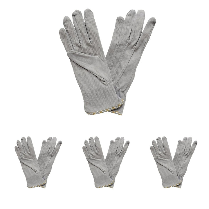 6 Paar Handschuhe, Mehrzweckhandschuhe, rutschfeste Handschuhe mit 4 Fingernähten und 3 Adern, Ergon