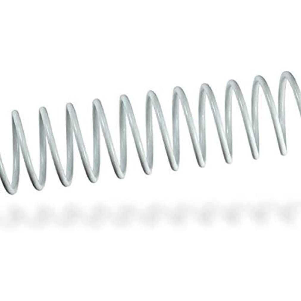 Fellowes 53150 – Pack von metallischen 100 Spiralen, 16 mm, weiss