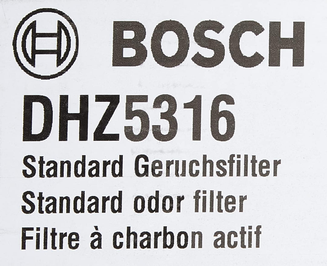 Bosch DHZ5316 Zubehör für Dunstabzüge, Aktivfilter (Ersatzbedarf), 2 Stück (1er Pack)