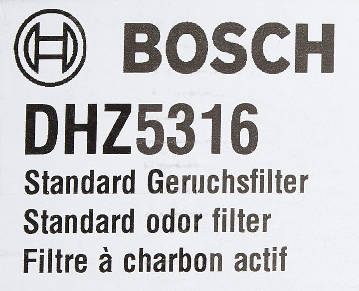 Bosch DHZ5316 Zubehör für Dunstabzüge, Aktivfilter (Ersatzbedarf), 2 Stück (1er Pack)