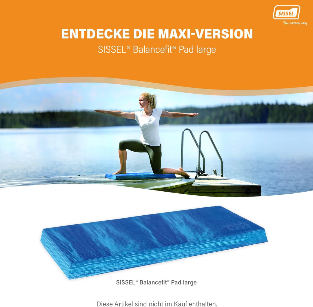 Sissel Balance Pad "Fit" Schwarz, Schwarz