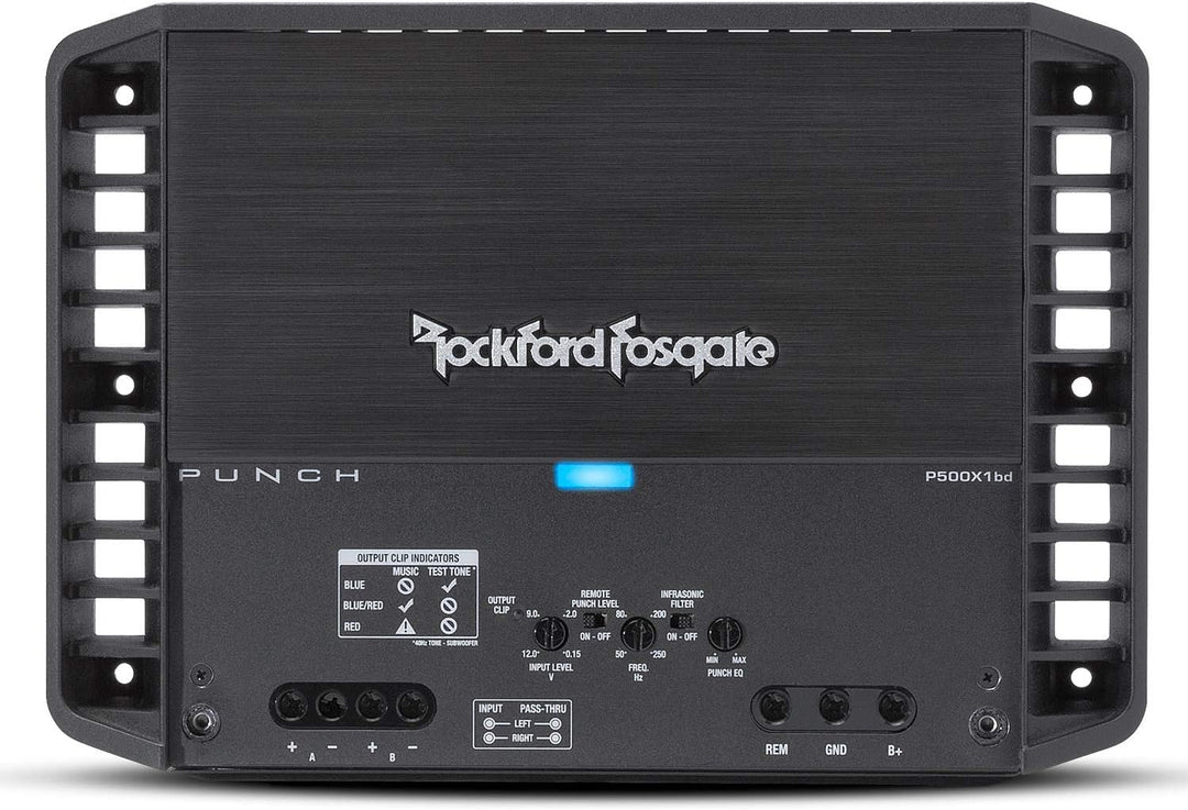 Rockford Fosgate P500X1BD Kanäle