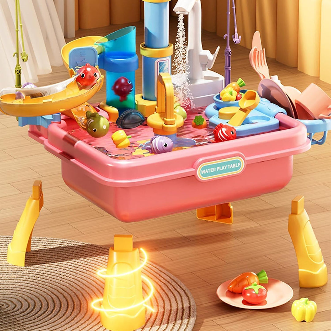 Generisch Wasser-Spieltisch,Mit integrierter Pumpe für den Aussenbereich | Wasser-Aktivitätstisch -