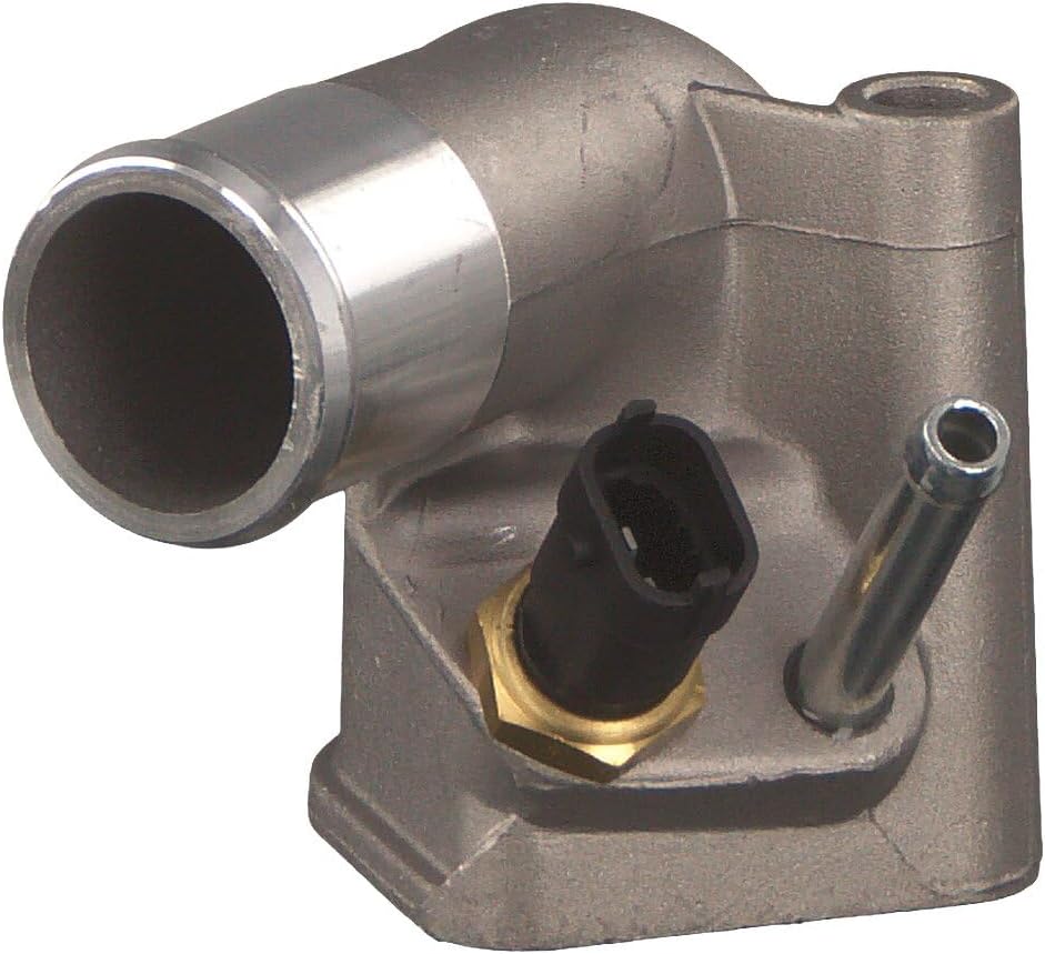 febi bilstein 103708 Thermostat mit Gehäuse, Dichtung und Temperatursensor , 1 Stück