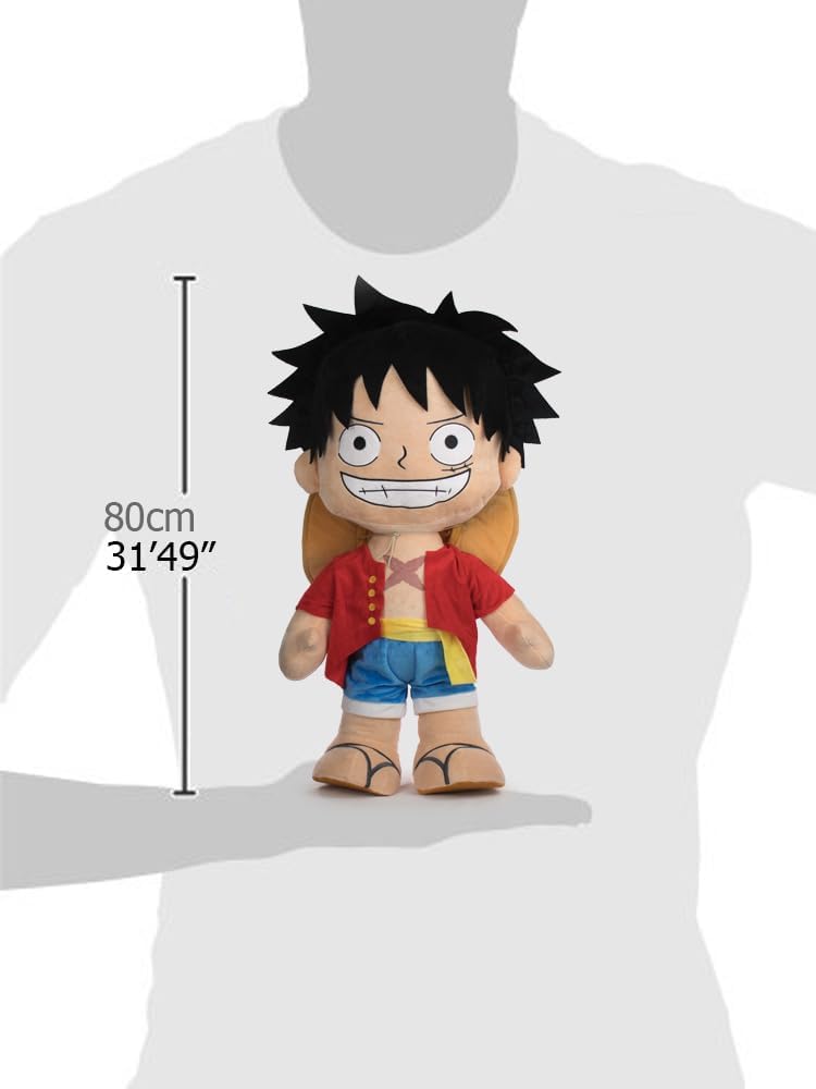 One Piece Plüschtier, Luffy, gross, 80 cm, 16002693