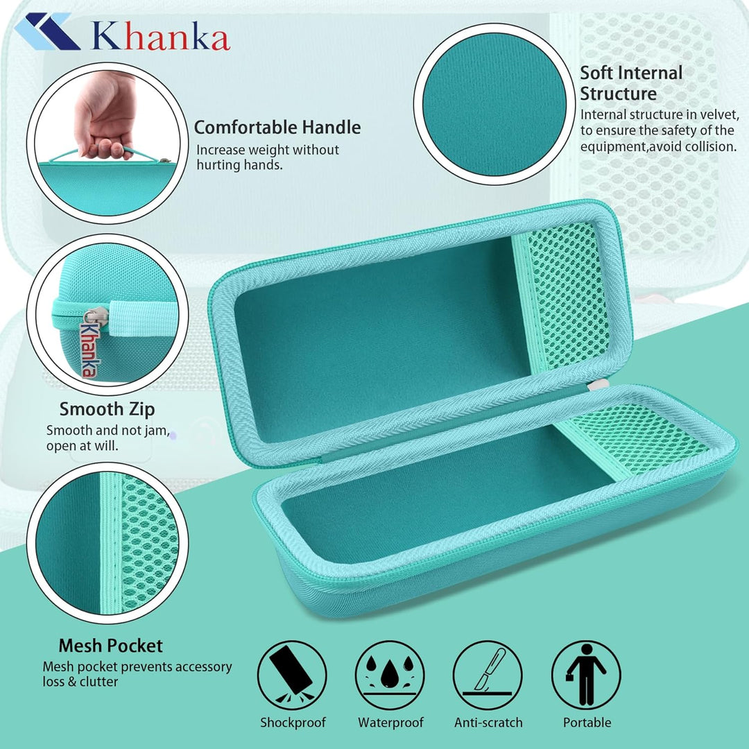 Khanka Hart Tasche für Ortizan X10 Bluetooth Lautsprecher Tragbarer IPX7 Wasserdichter Kabelloser La