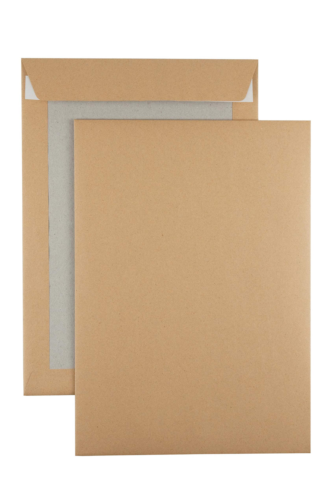100 Papprückwandtaschen Versandtaschen C4 oder B4, haftklebend, weiss, mit/ohne Fenster (B4-250x353m