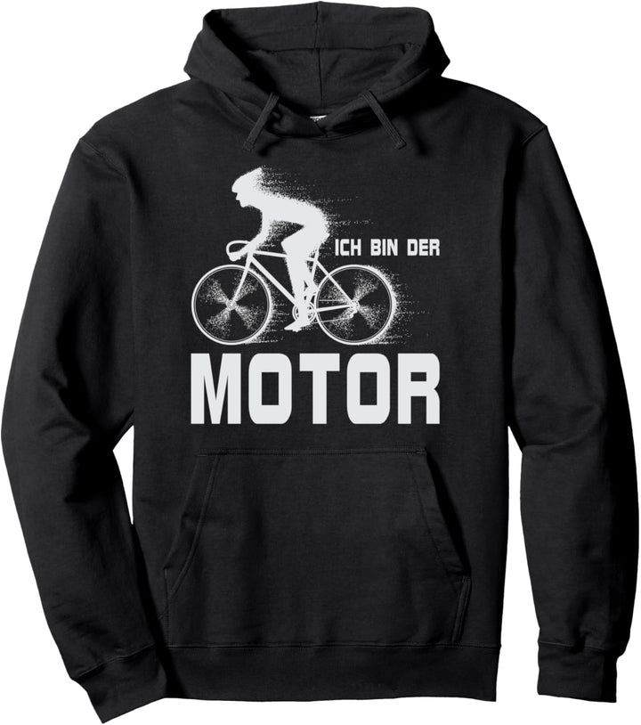 Ich Bin Der Motor - Mountainbike Fahrrad Geschenk Pullover Hoodie