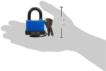 ABUS Messing-Vorhängeschloss Aqua Safe 70IB/45 gl.-6401 - gleichschliessend und wetterfest - Edelsta