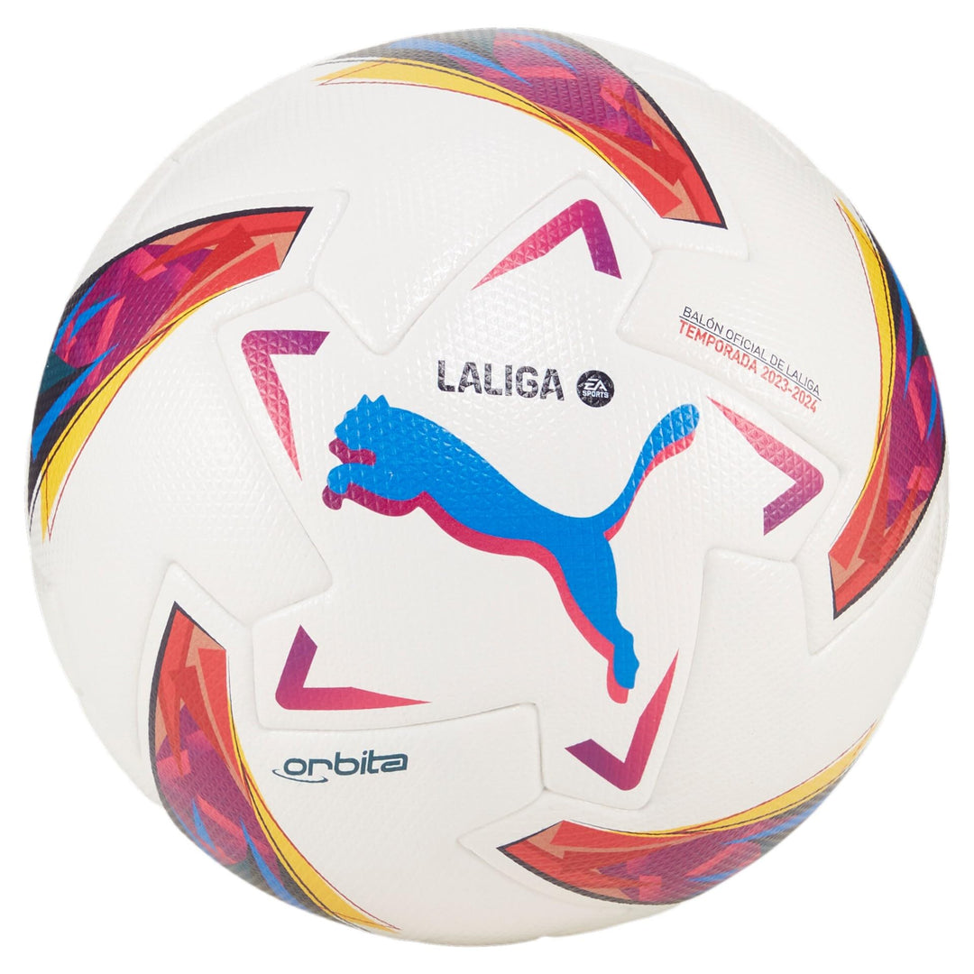 Puma Orbita LaLiga 1 Spielball OMB Fussball Wettspielball Spanien Saison 23 24 5, 5
