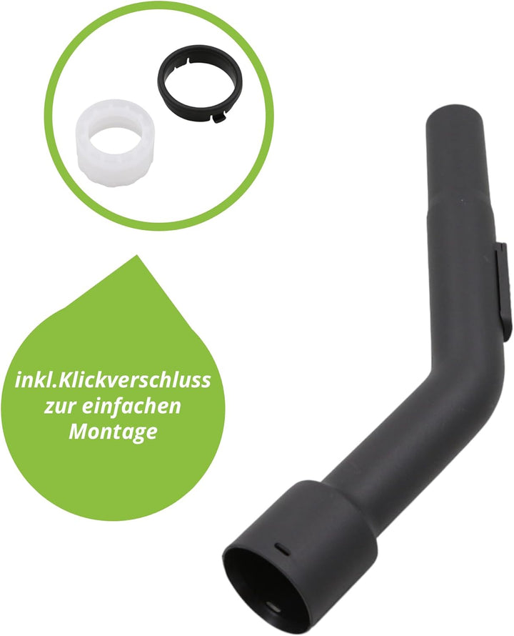 Staubsaugerladen.de Universal Handgriff für Staubsauger – Ersatzgriff für 32 mm Staubsaugerrohr, erg