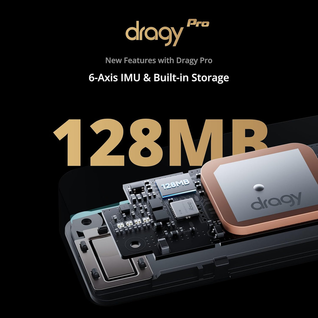 Dragy Pro, professionelles 25 Hz GPS-Leistungsmesser, mit integriertem Speicher und 6-Achsen-IMU-Bew