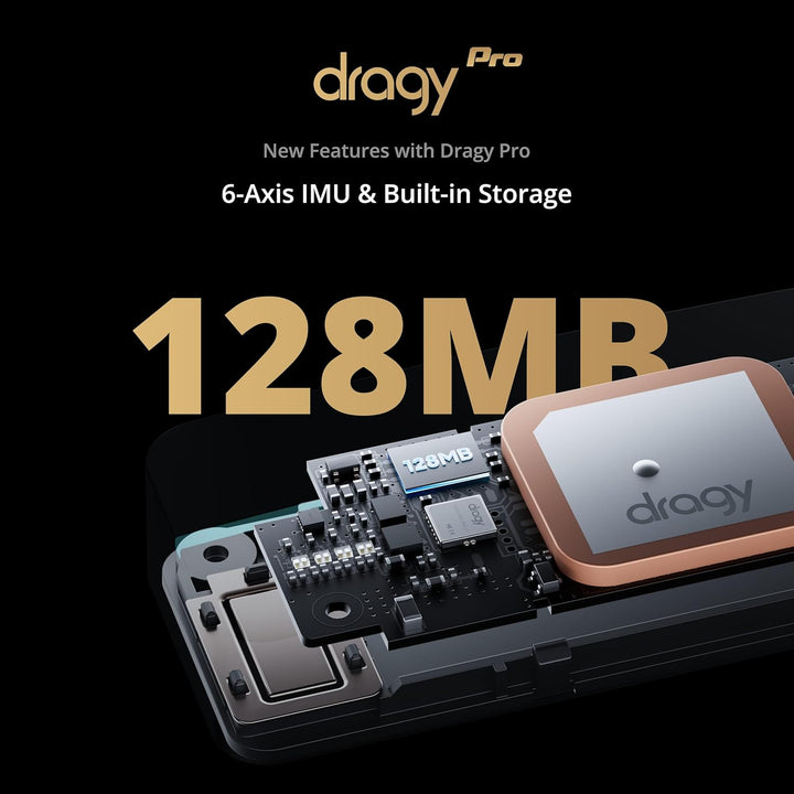 Dragy Pro, professionelles 25 Hz GPS-Leistungsmesser, mit integriertem Speicher und 6-Achsen-IMU-Bew