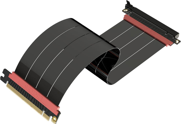 LINKUP - AVA5 PCIE 5.0 Riser-Kabel | RTX5090 RX9070 GPU Bereit | x16 128GB/s Geschwindigkeit | PCIe