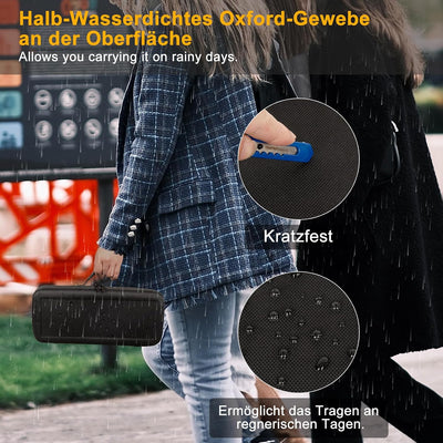 XINGFUDAO Hartschalenkoffer für Dyson Airstrait HT01 Haarglätter - wasserdicht, Kratzfest und organi