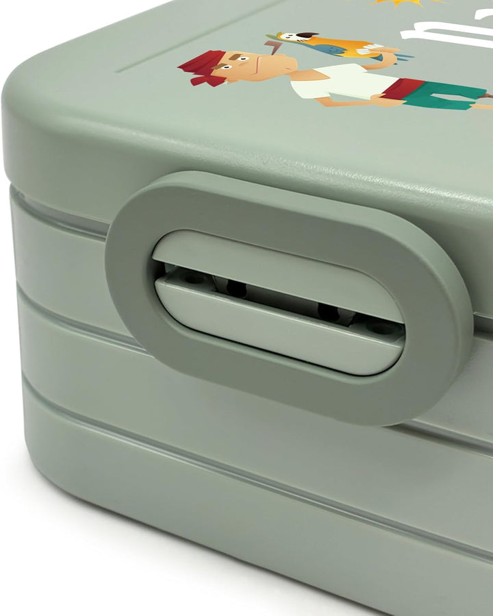 printplanet® Personalisierbare Brotdose „Layout Piraten“ – Lunchbox/Bento Box von Mepal – mit eigene