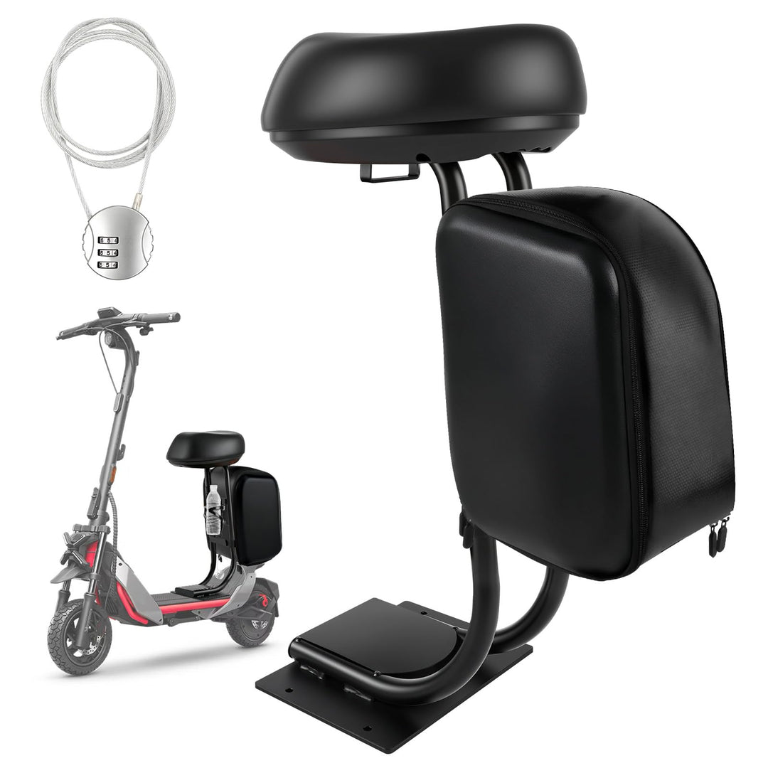 Sitz für Elektroroller passend für Segway Ninebot ZT3 Pro, Sitzaufsatz für Erwachsene mit 10L Grosst