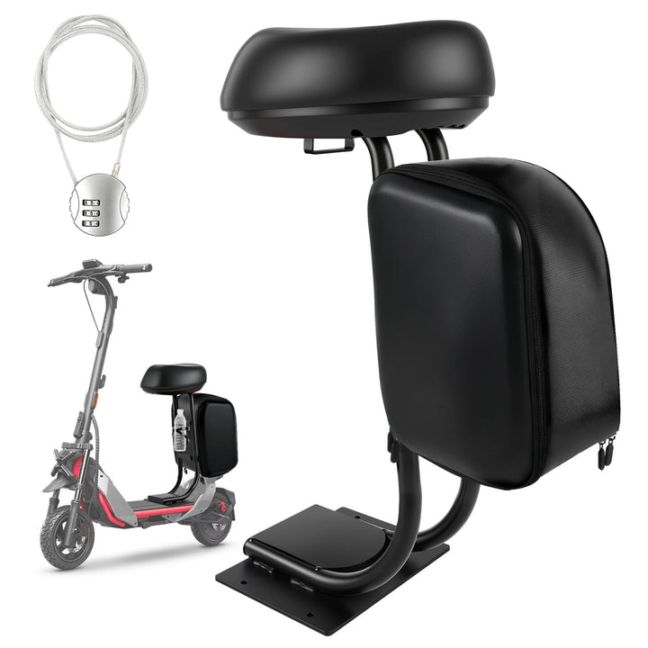 Sitz für Elektroroller passend für Segway Ninebot ZT3 Pro, Sitzaufsatz für Erwachsene mit 10L Grosst