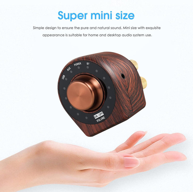 Nobsound Mini Bluetooth 5.0 Endverstärker Class D Digital Stereo Speaker Verstärker