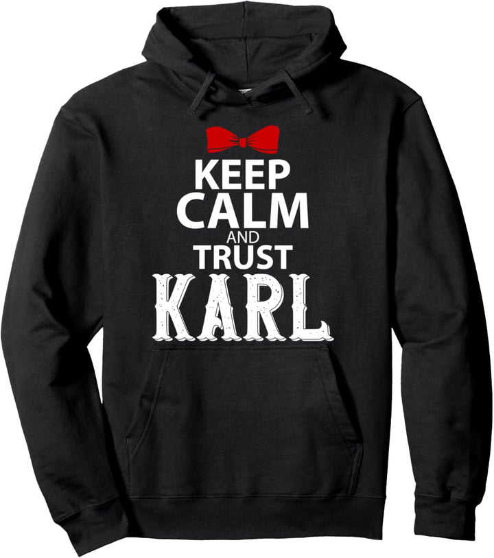 Team Lauterbach trust Karl | Beste Familie Nachname Pullover Hoodie