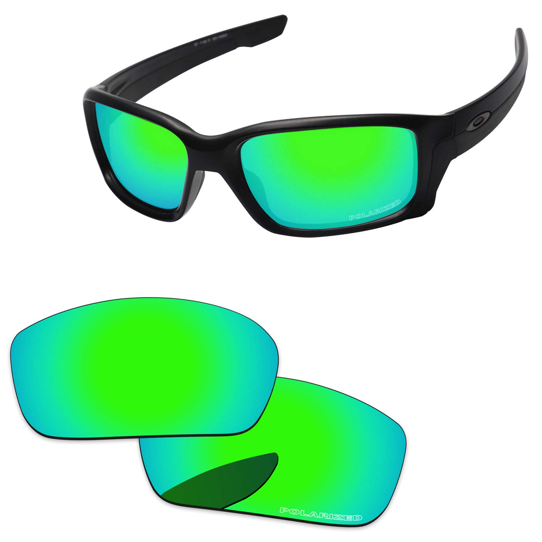 PapaViva Ersatzgläser für Oakley Straightlink OO9331 Blaugrün – Polarisiert