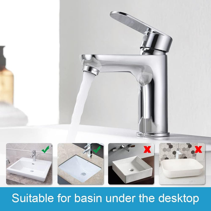 GRIFEMA BERLIN-G11004 | Badarmatur - Bad Wasserhahn, G3/8'' Anschlüsse | Einhebel - Waschtischmische