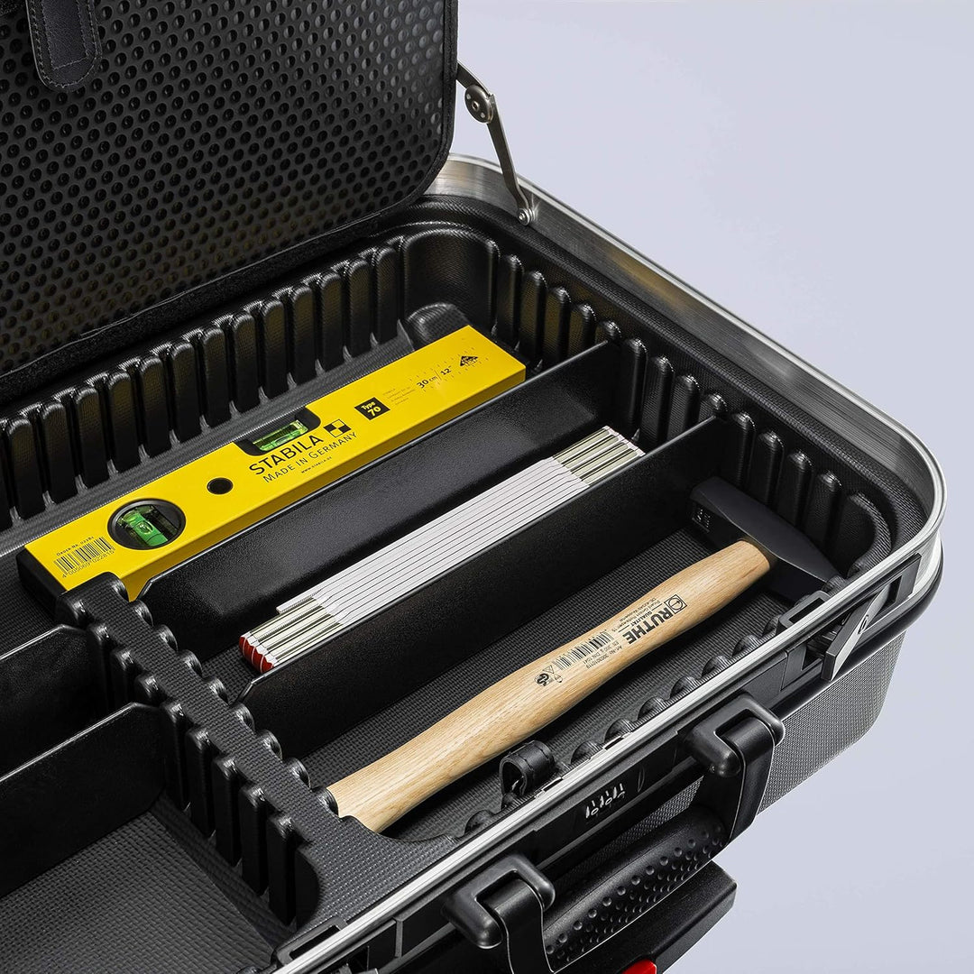 KNIPEX 00 21 06 HL S Werkzeugkoffer “BIG Basic Move“ Elektro Werkzeug-Trolley | Rollkoffer & BiX Sch