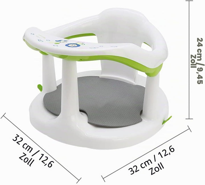 Badesitz für Babys, Baby-Badewannensitz zum Baden im Sitzen, Niedliche Baby-Duschstühle zum Sitzen i