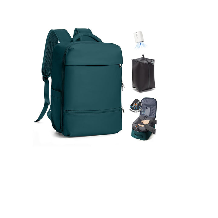SZLX Grosser Reiserucksack Damen,Vakuum Rucksack mit Pumpe Ryanair Handgepäck 40x30x20 Herren, Wizza